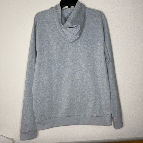 New Vuori Men’s Apparel Coronado Hoodie Light Heather Grey Size Large V243 #Gym - Picture 2 of 8